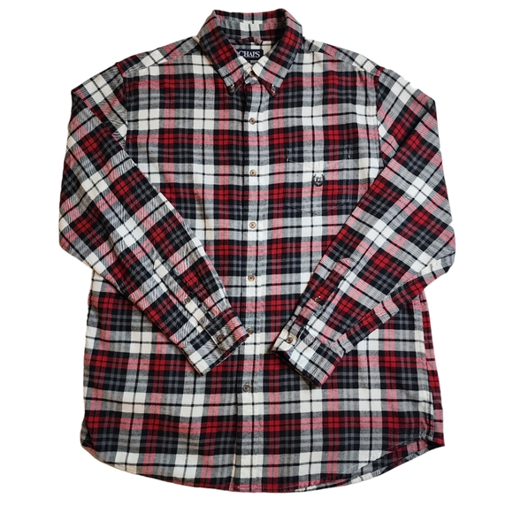 Chaps Other - Chaps Performance Flannel Shirt Sz L NWOT